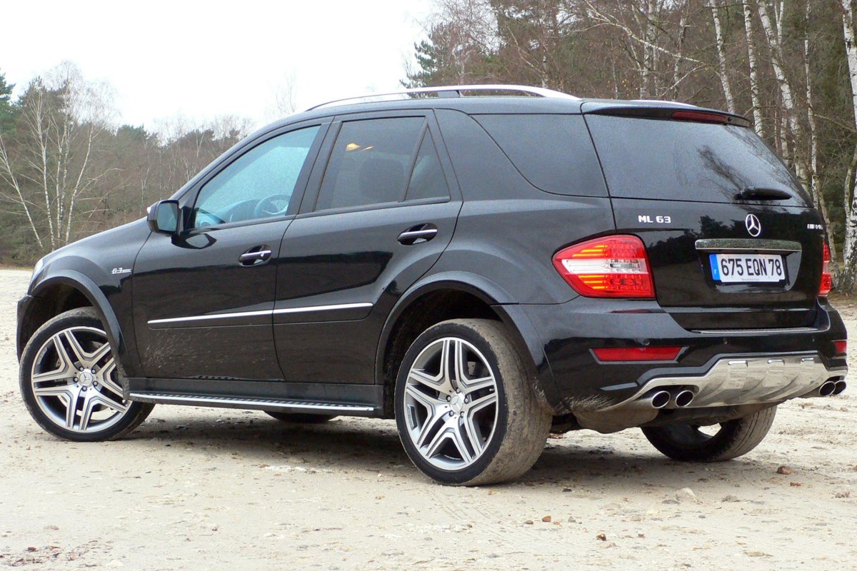 Mercedes ml350 тюнингованный