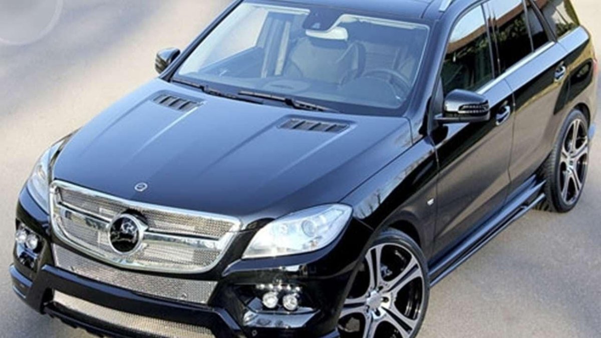 Mercedes ml350 тюнингованный