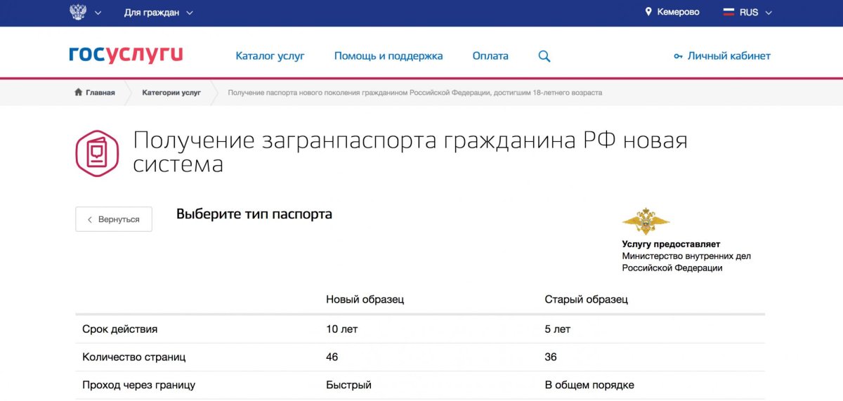 Через госуслуги