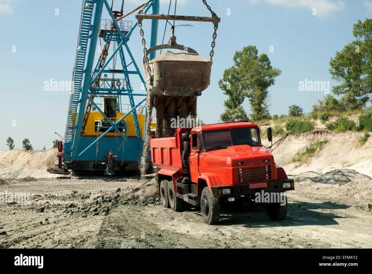 Запуск экскаватора