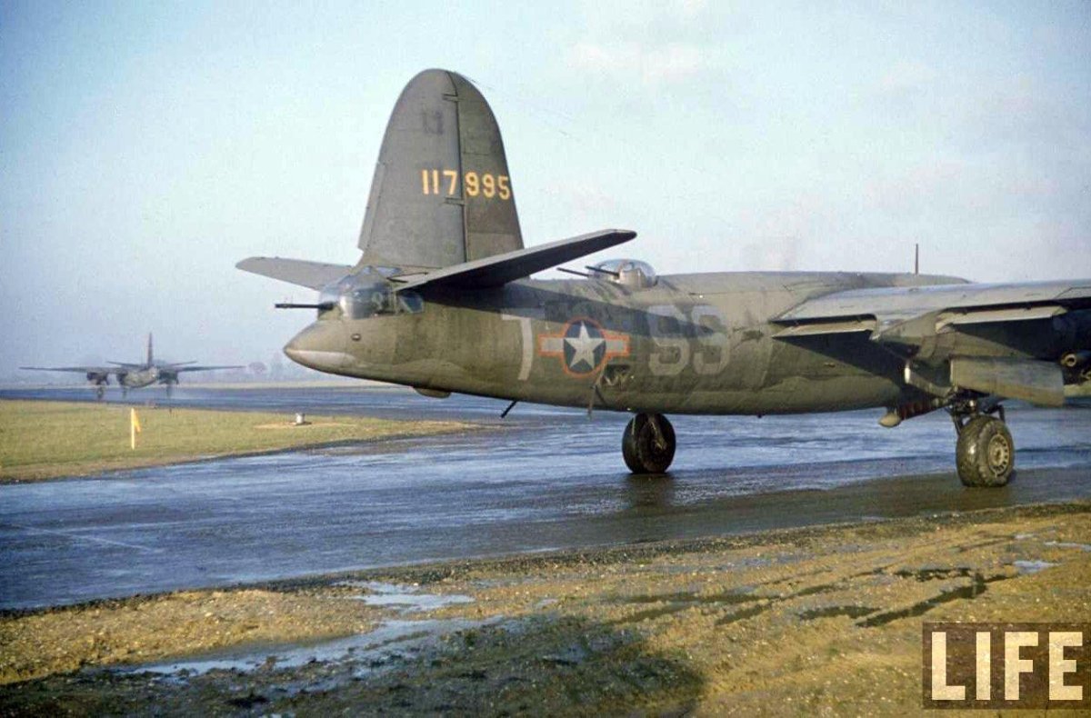 Бомбардировщик b-26 Marauder
