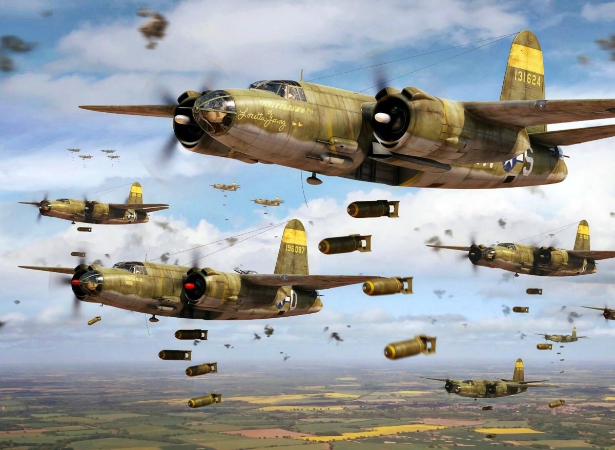 B26 бомбардировщик