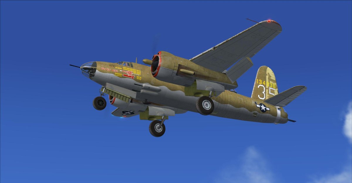FSX P-40b