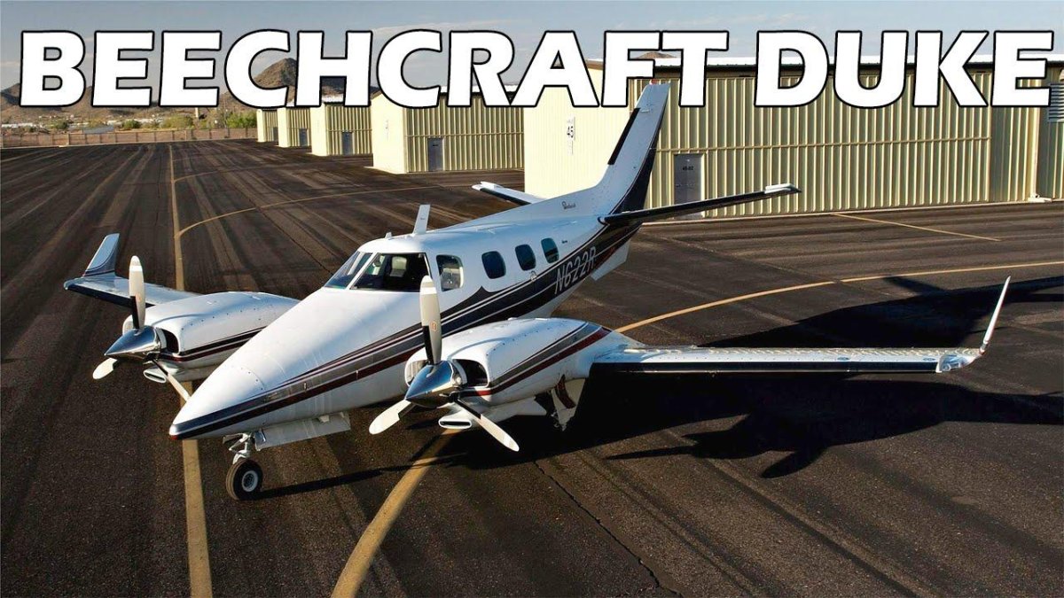 Самолёт Бичкрафт Барон 58