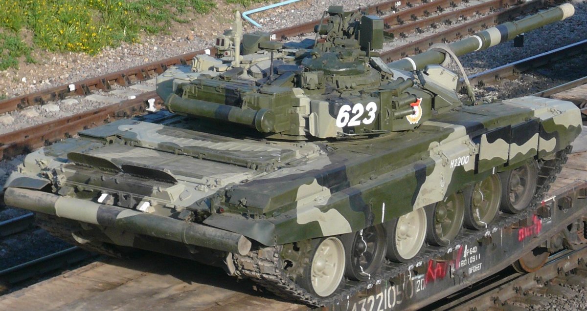 Камуфляж танка т-90