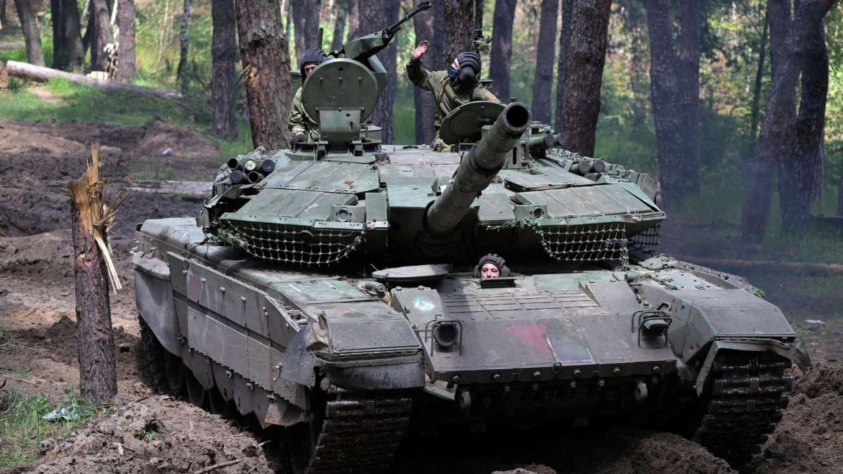 Танк т-90м прорыв