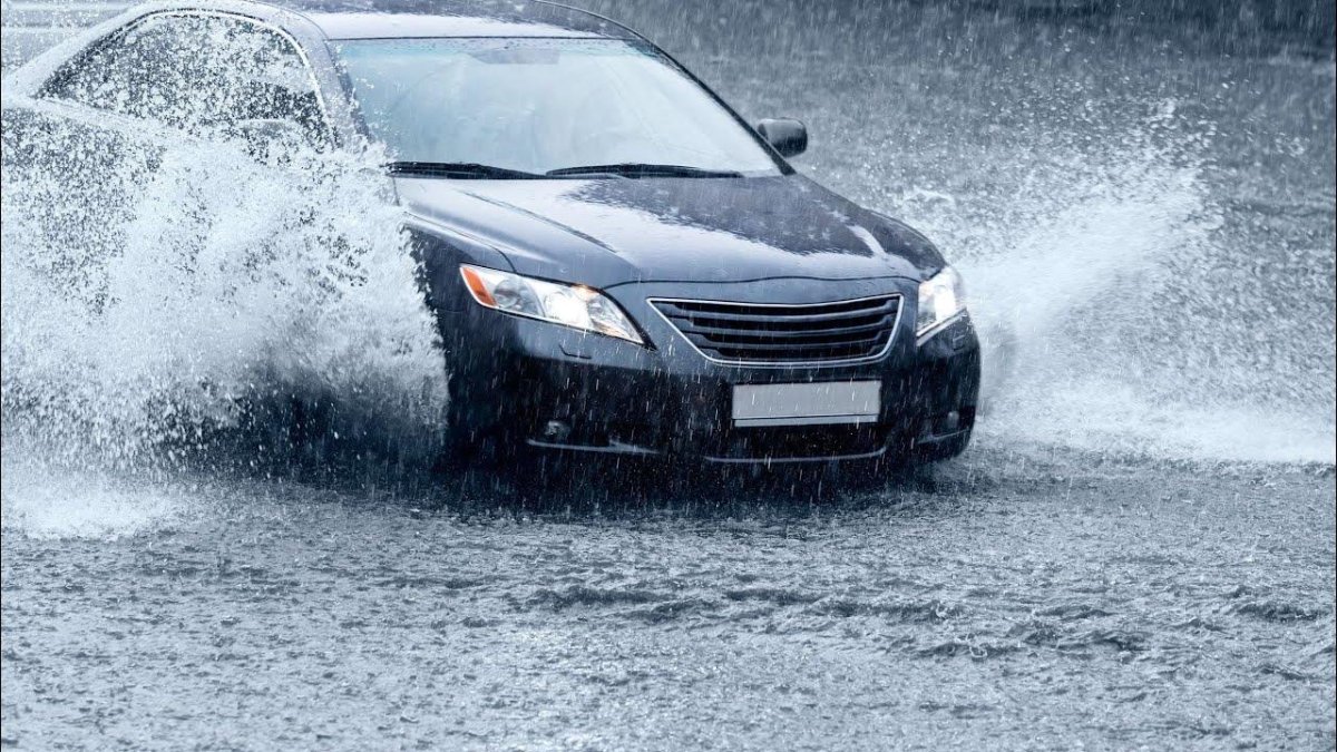 Мокрая машина