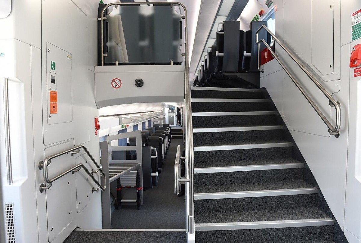 2х этажные поезда РЖД