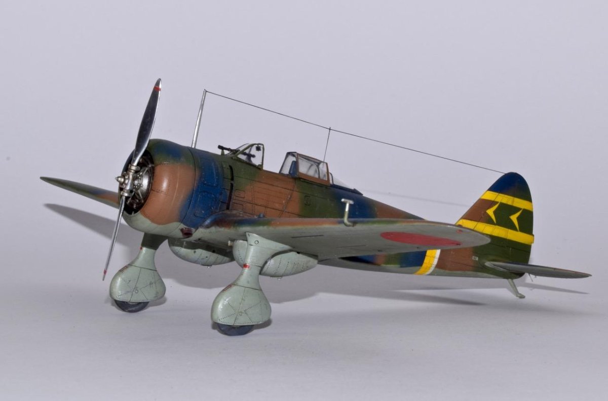 Ki-27a японский истребитель