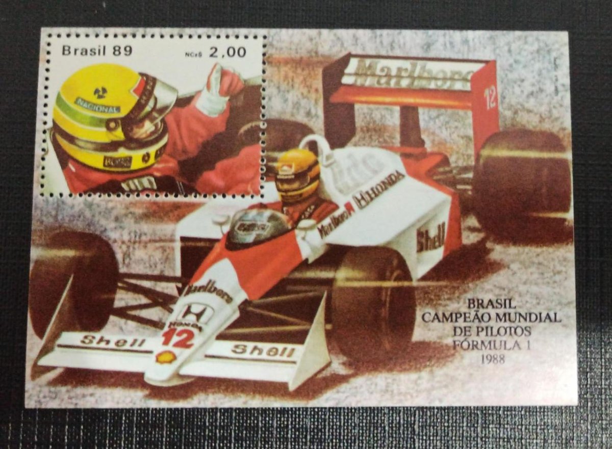 Почтовые марки Formula 1