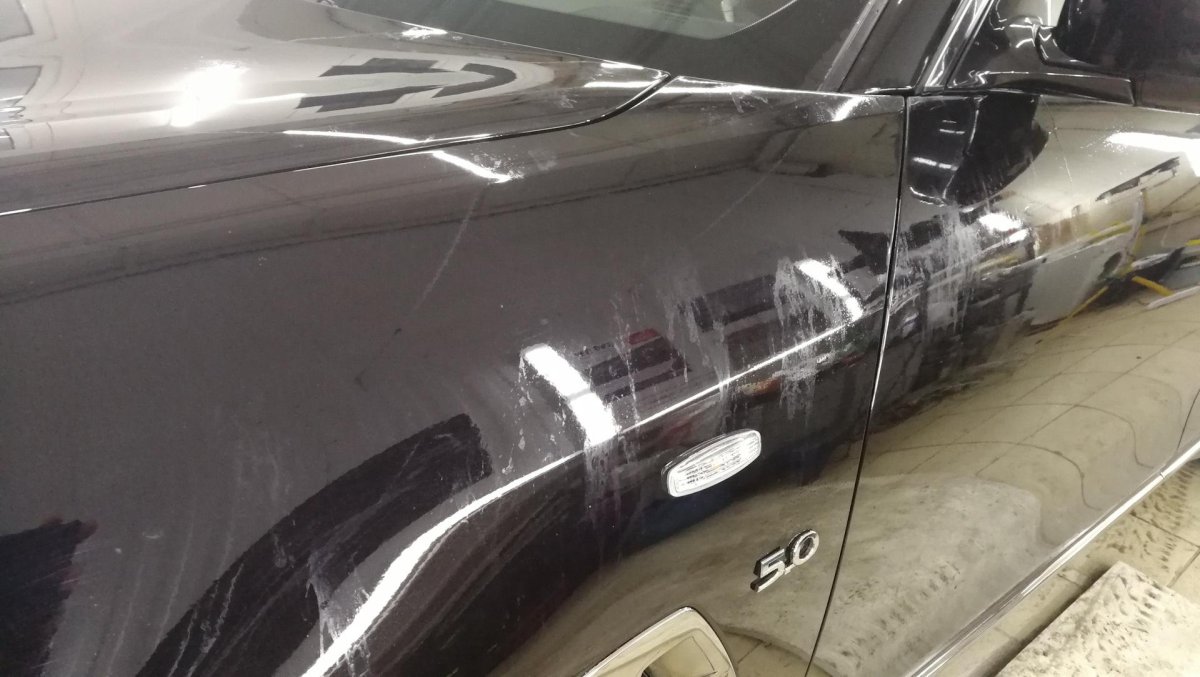 Птичий помет на ЛКП авто