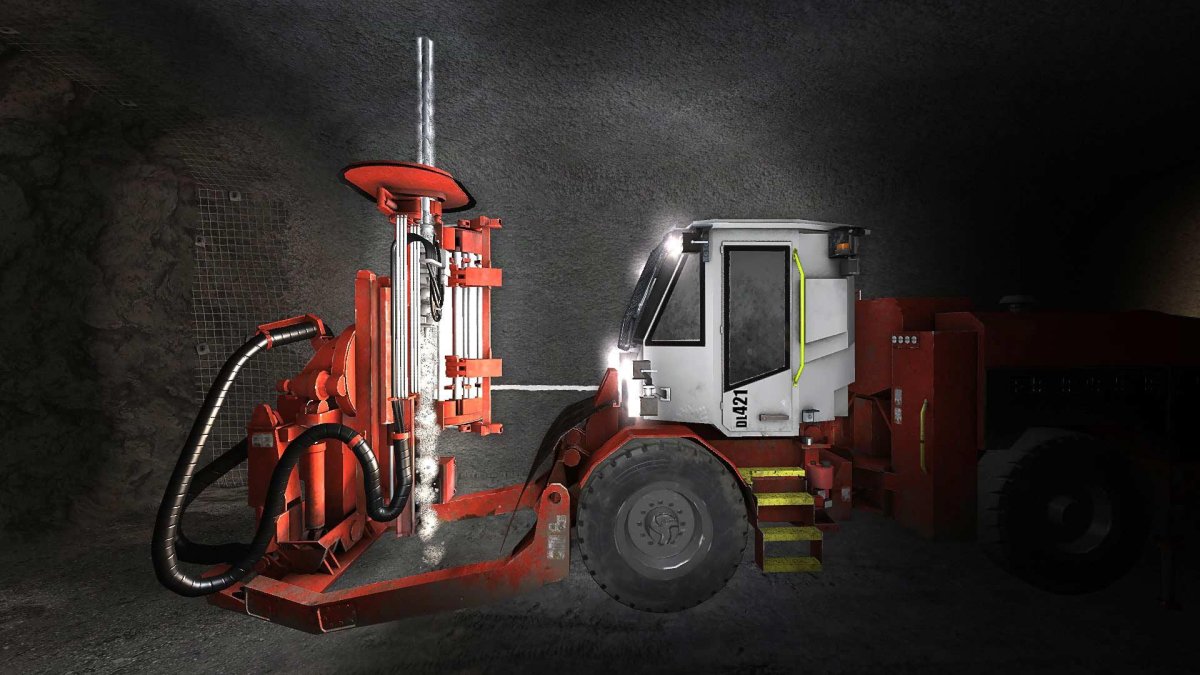 Буровая машина Sandvik dl421