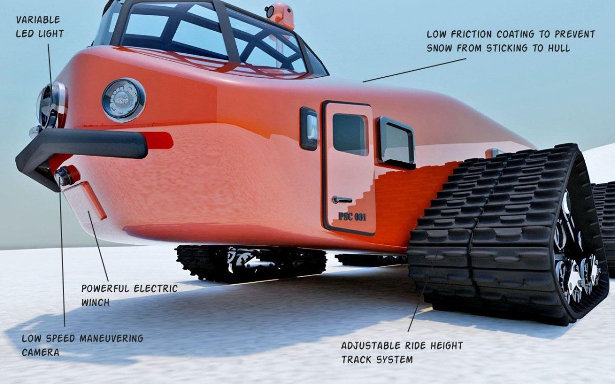 Машины арктические Polar Snow Crawler