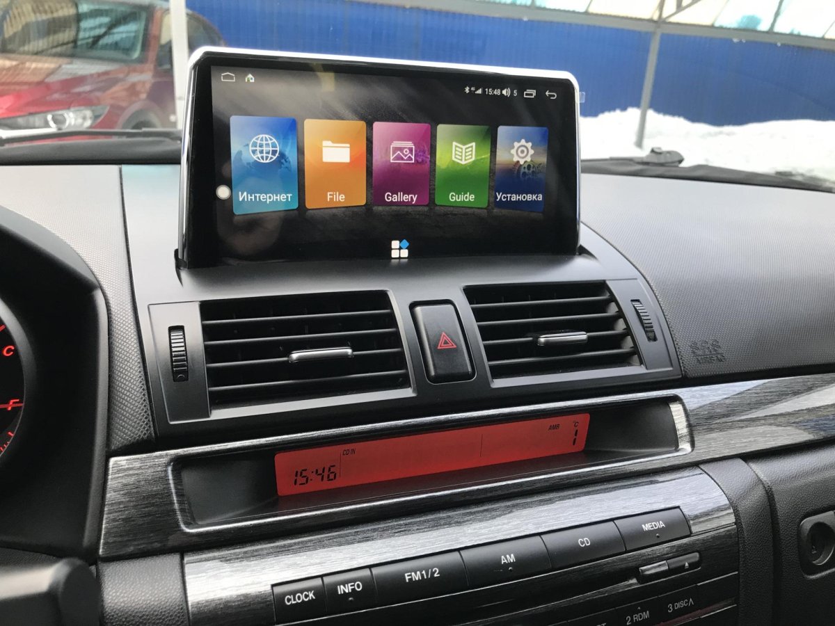 Магнитола Тесла Мазда 3 БК