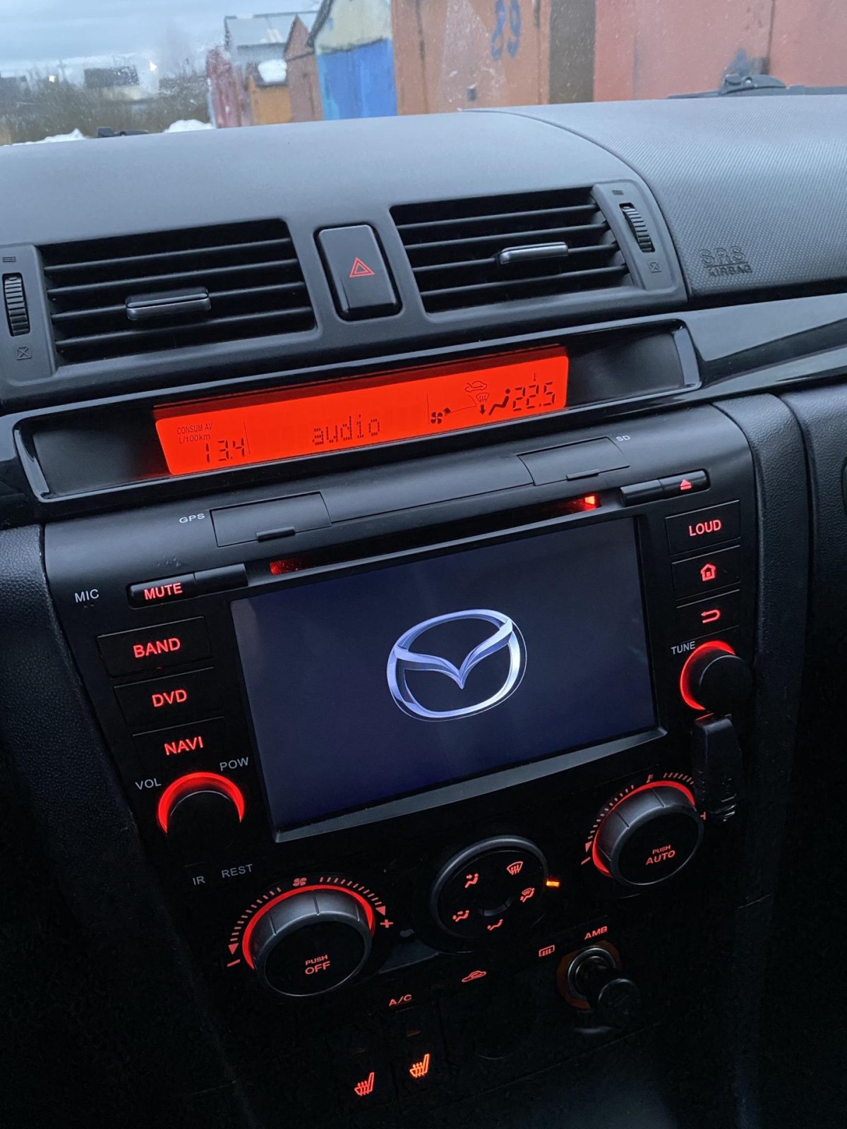 Андроид магнитола Мазда 3 БК