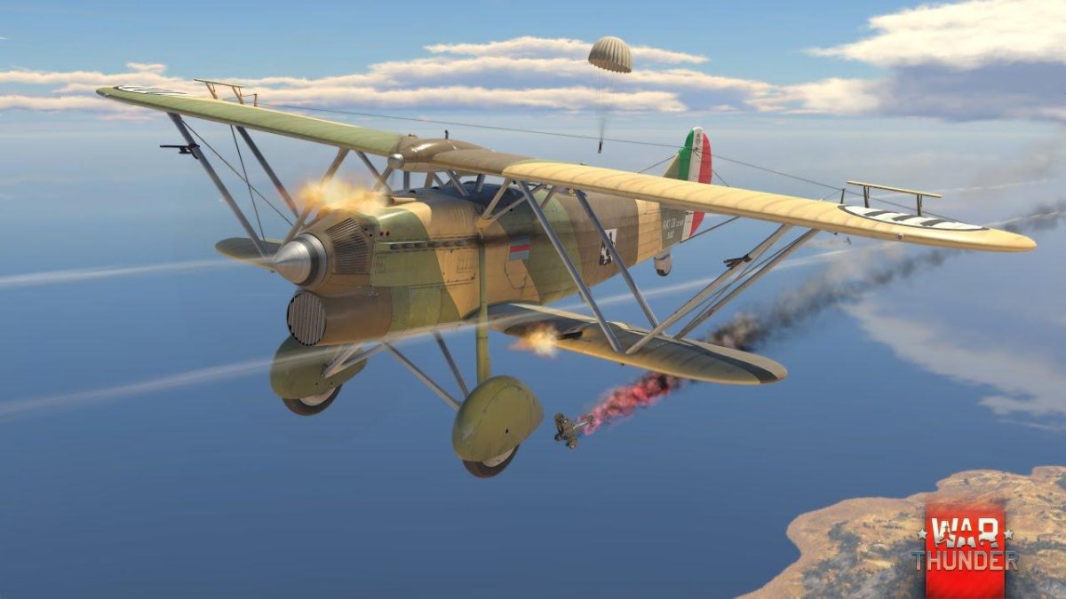 Fiat CR.32 самолет