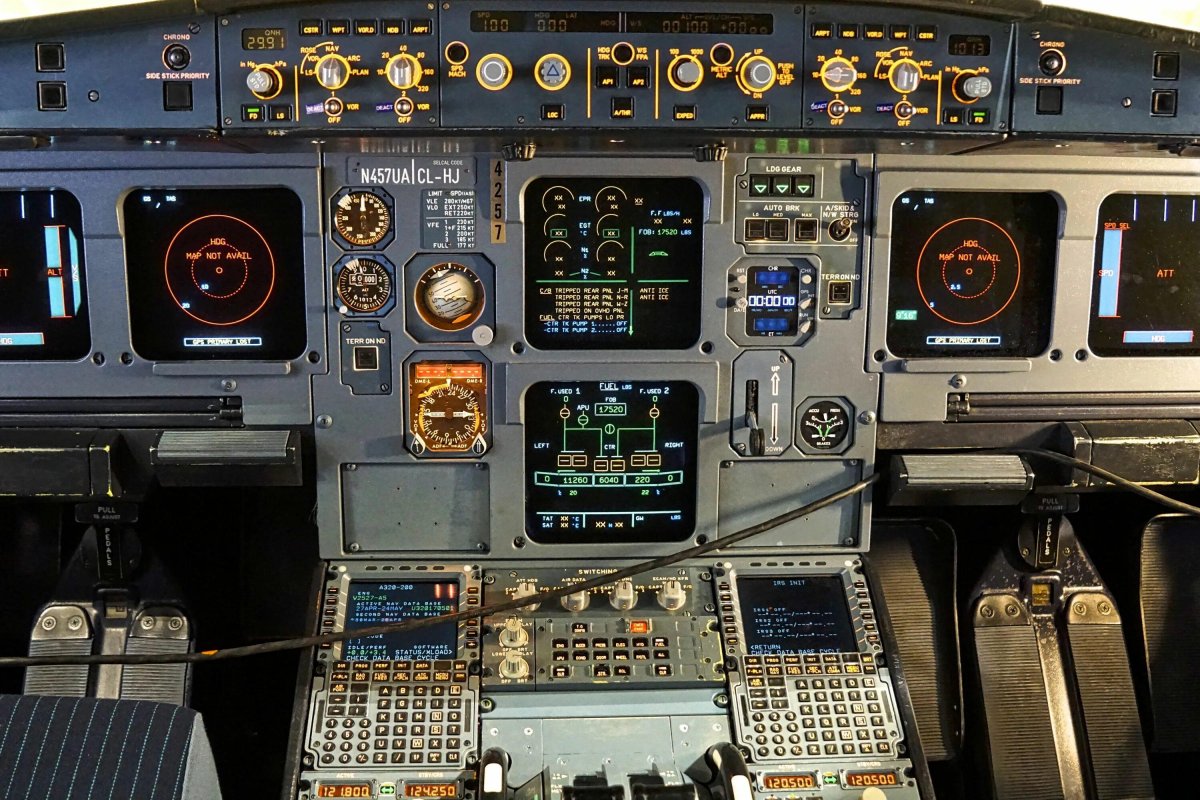 Приборная панель Airbus a320