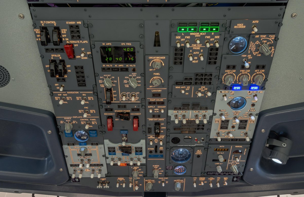 Панель Boeing 737