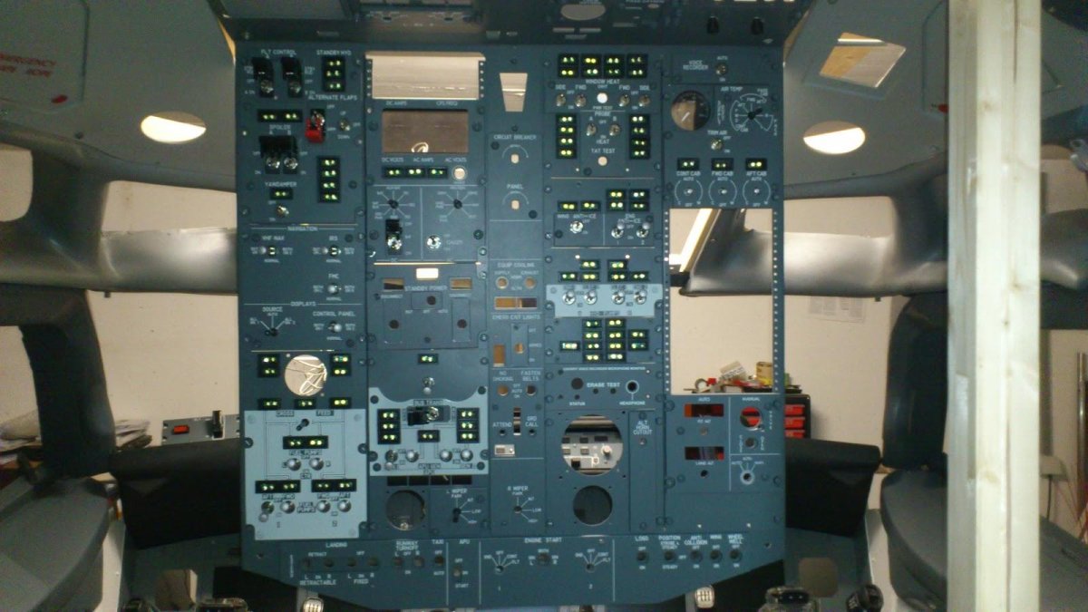 Приборная панель Boeing 737 ng