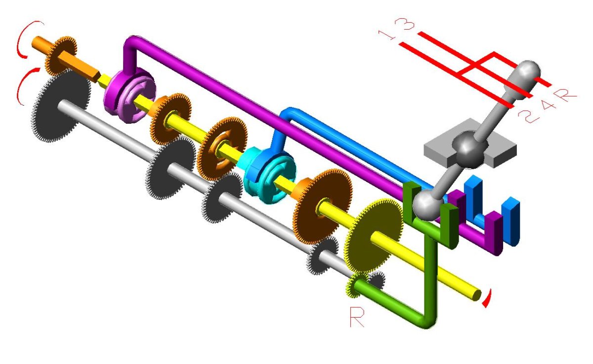 Принцип работы механической коробки передач