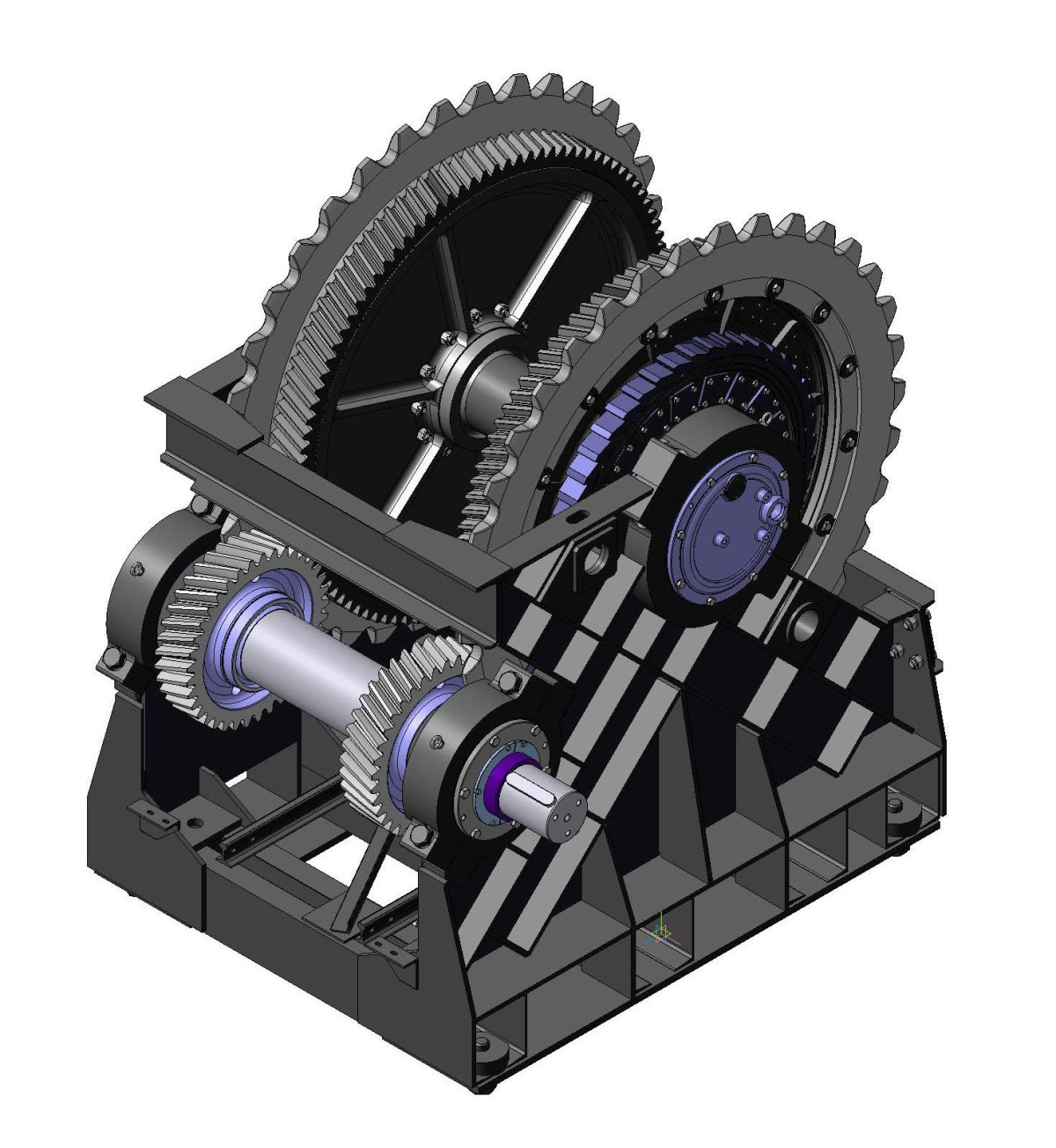 Редуктор в компасе 3d