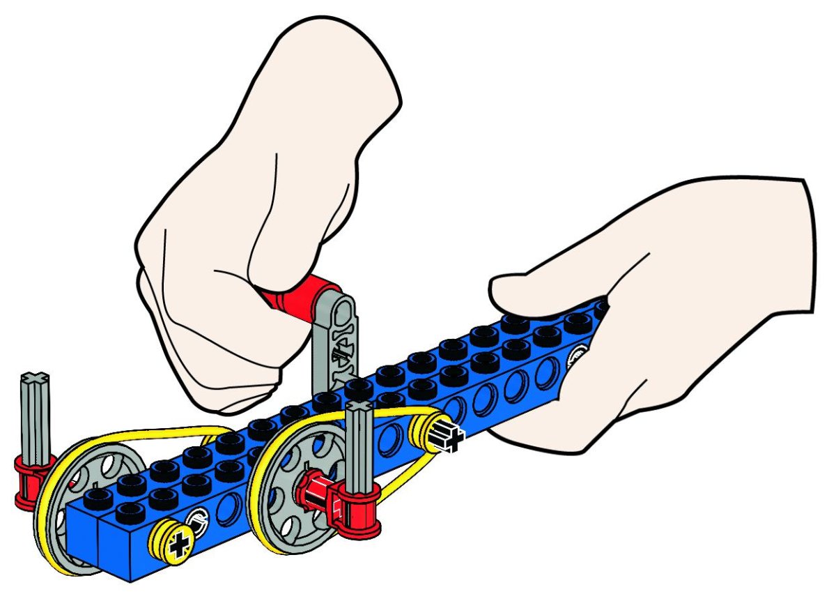 Ременная передача LEGO WEDO