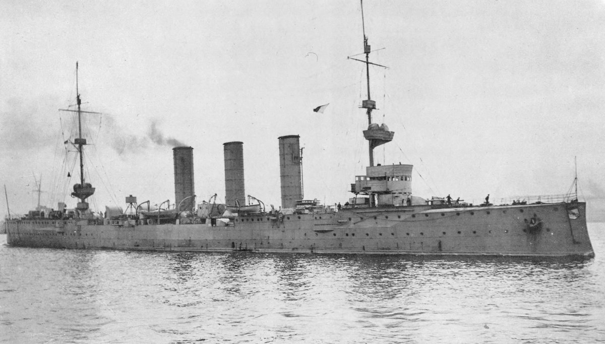 Крейсер Майнц 1914