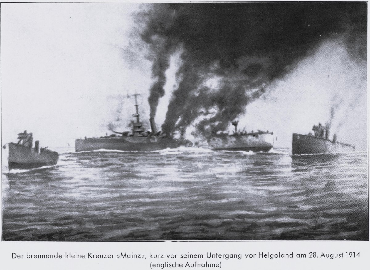 Крейсер Майнц 1914