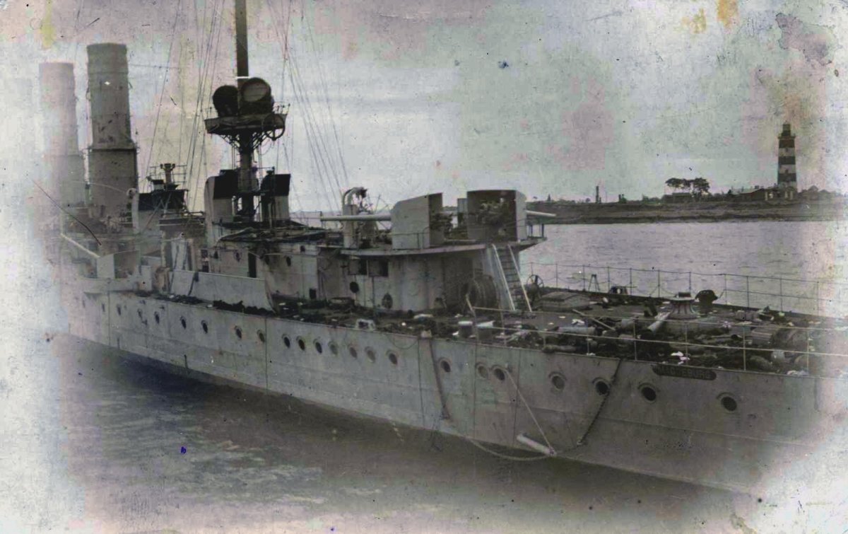 Крейсер Магдебург 1914