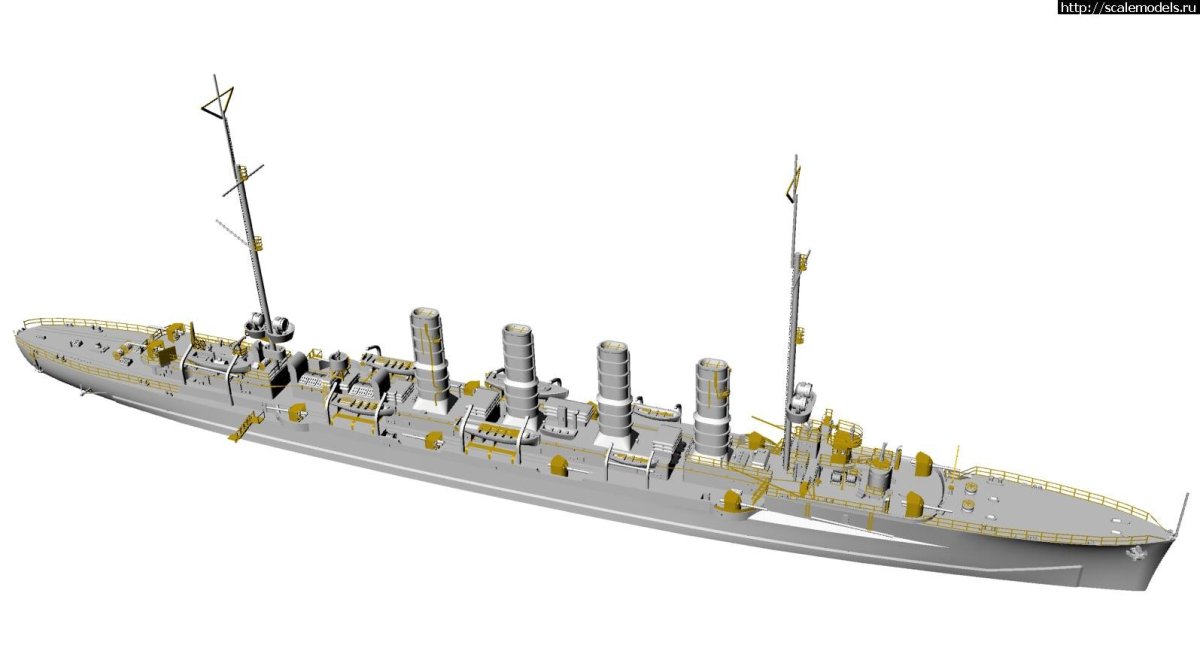 Комбриг модели 1/700