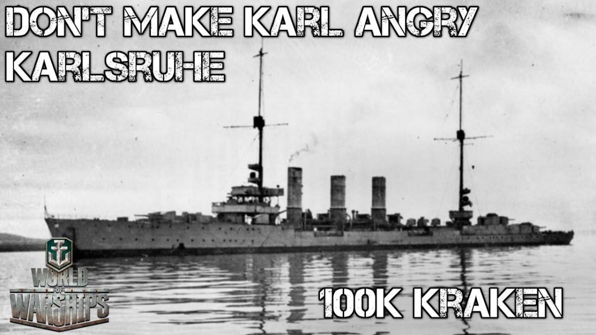 Крейсер Карлсруэ 1914