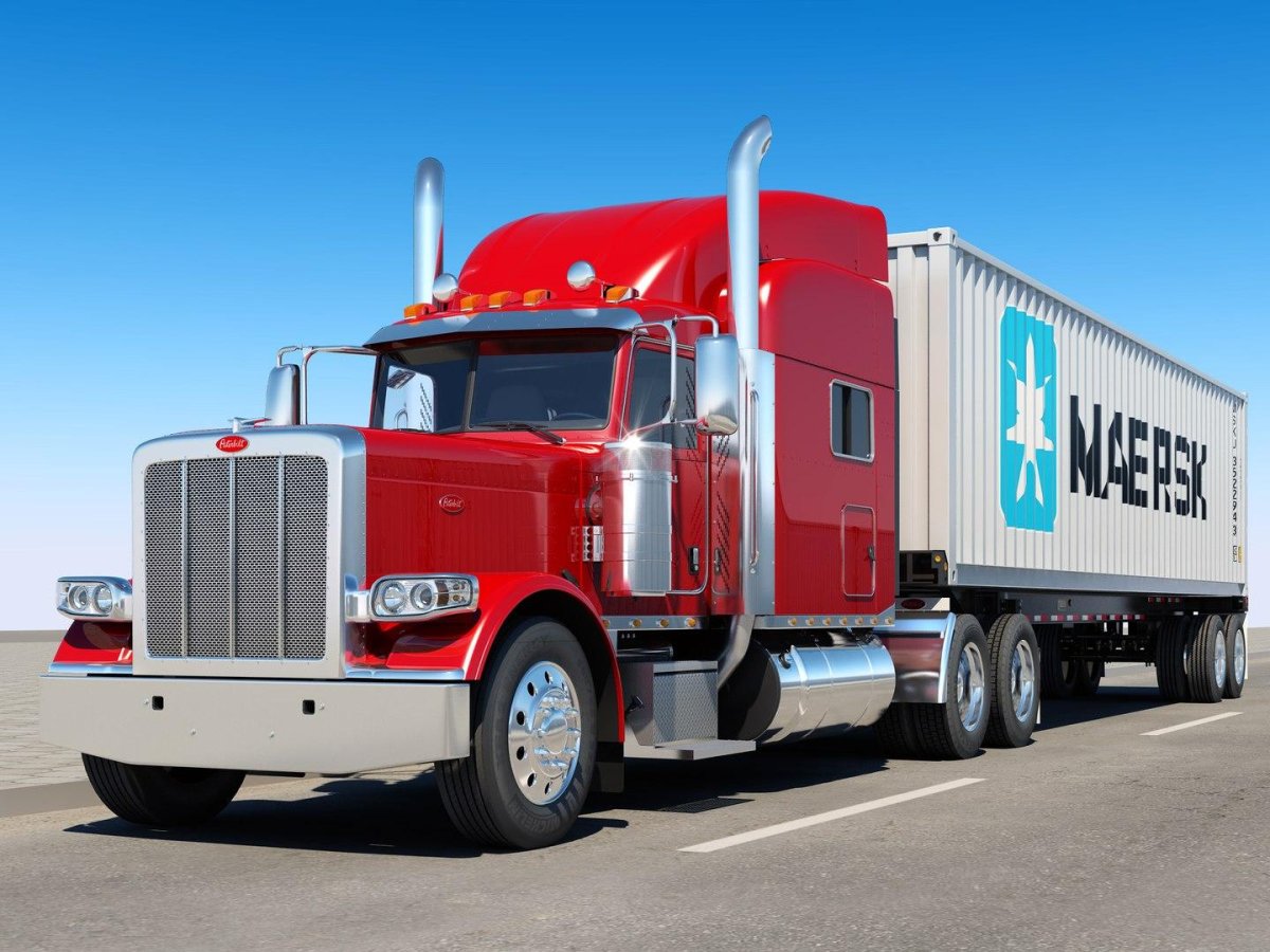 Американский грузовик Peterbilt