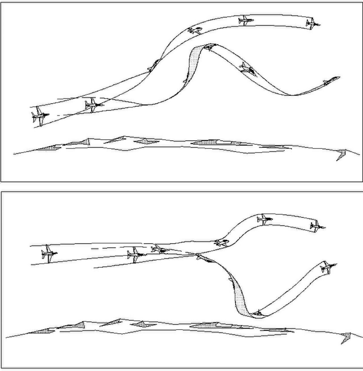 Противоистребительный маневр схема