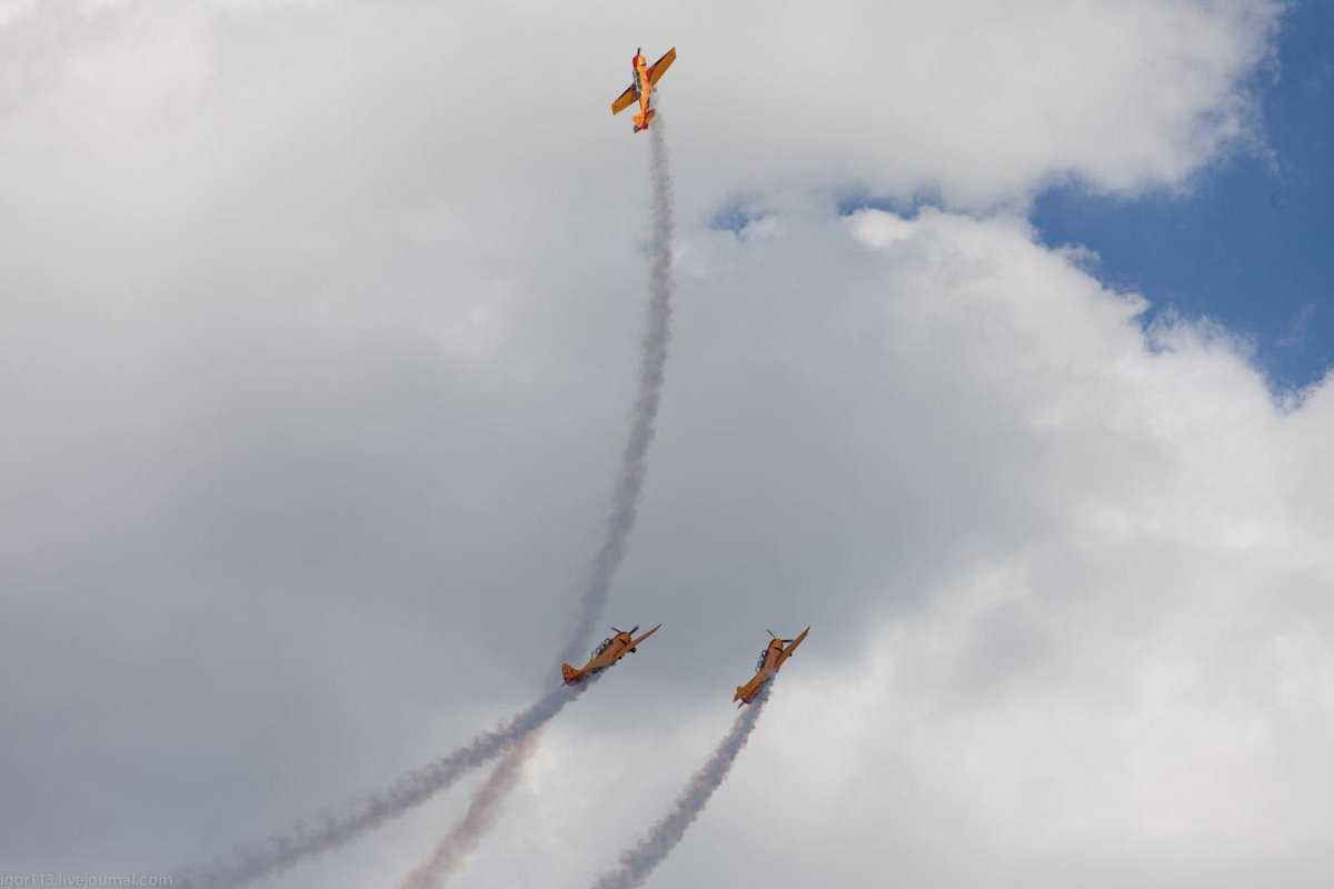 Первый полёт пилотажная группа