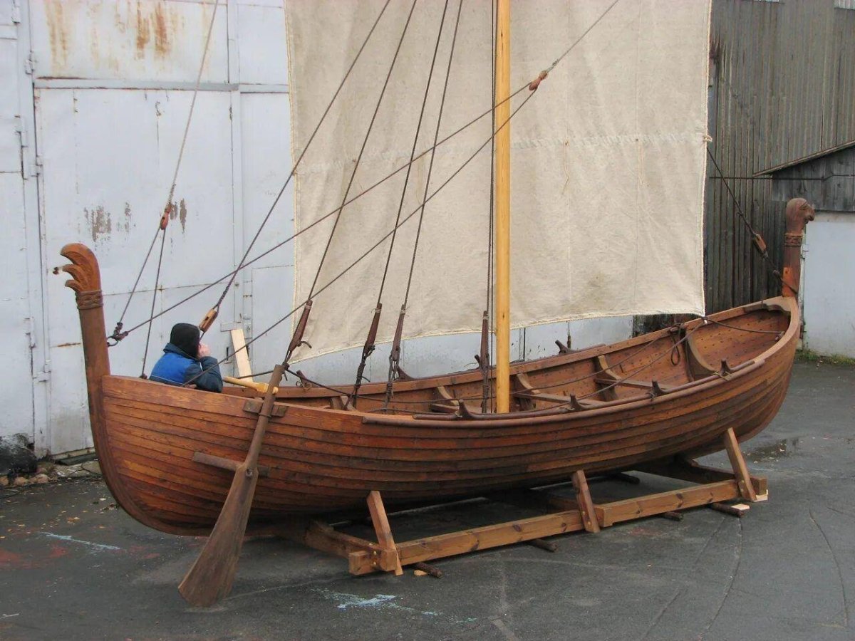 Ладья лодка в Киевской Руси