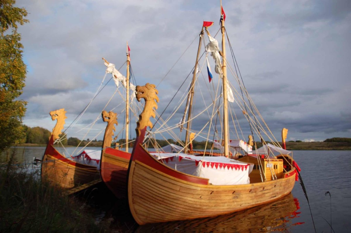 Ладья славян Ушкуй