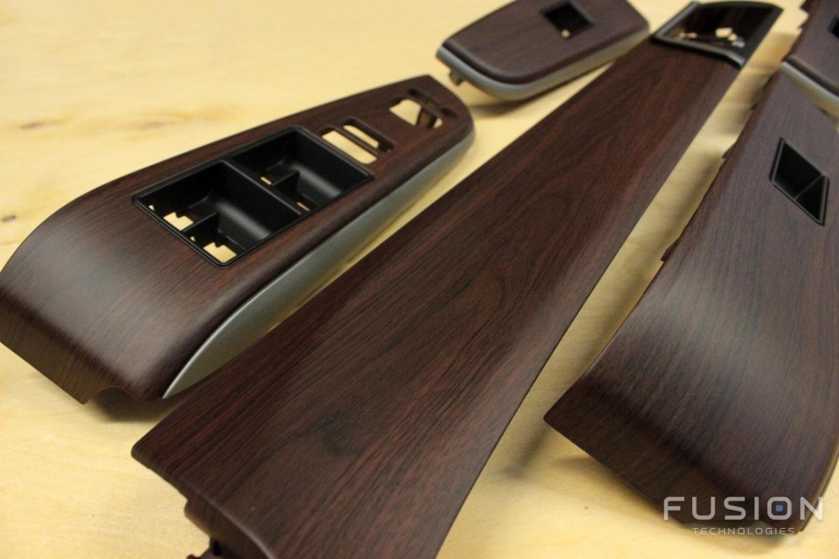 Аквапринт черное дерево матовое