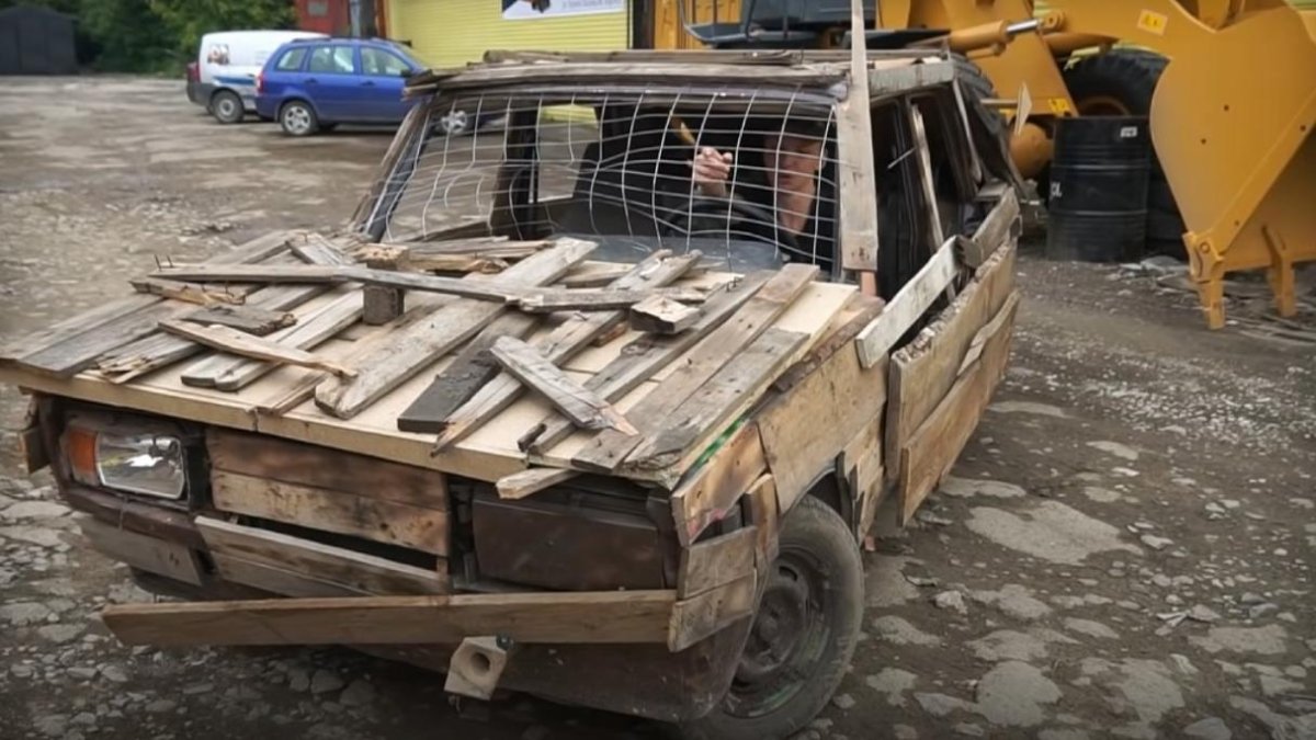 Деревянный Жигули