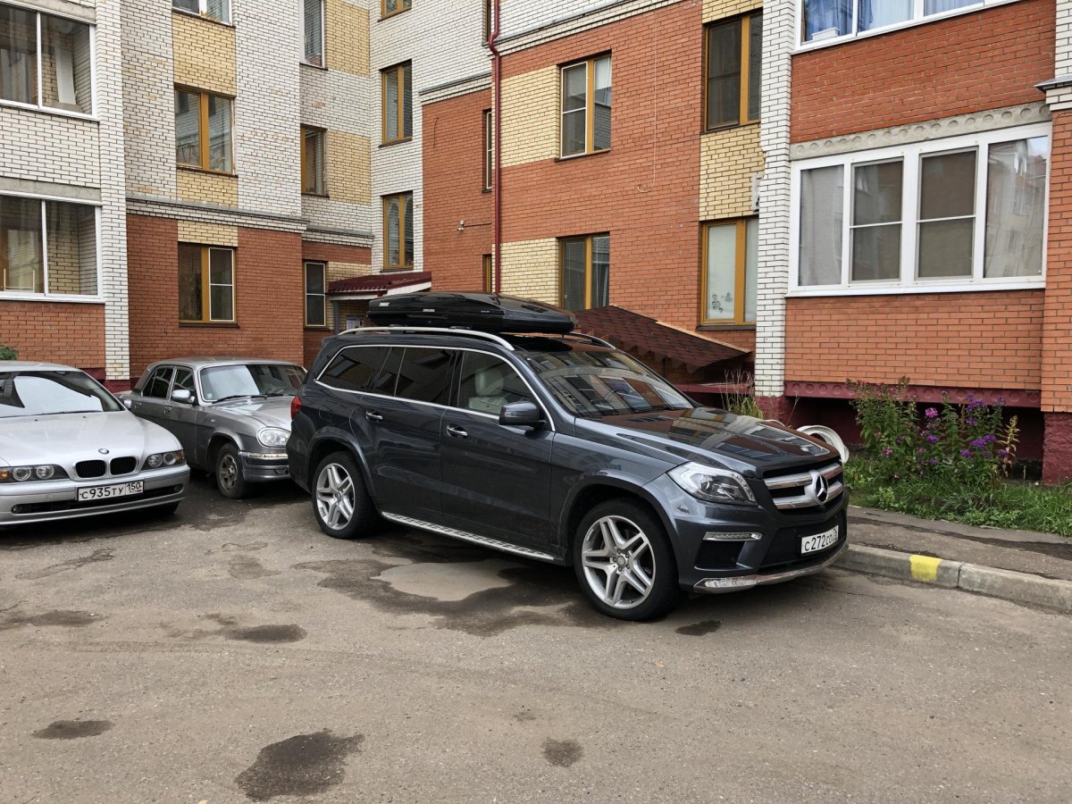 Mercedes Benz gl x166 багажник Thule