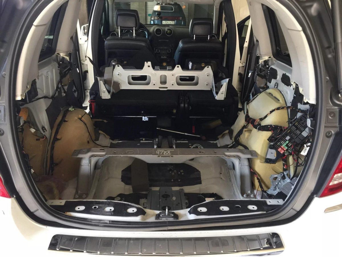 Багажник Мерседес gl500 166