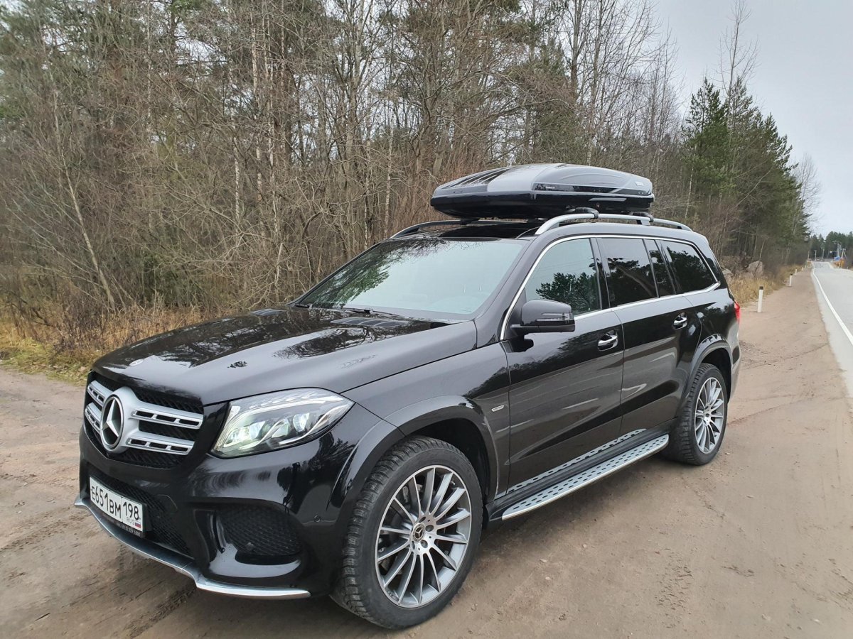 Mercedes Benz gl x166 багажник Thule
