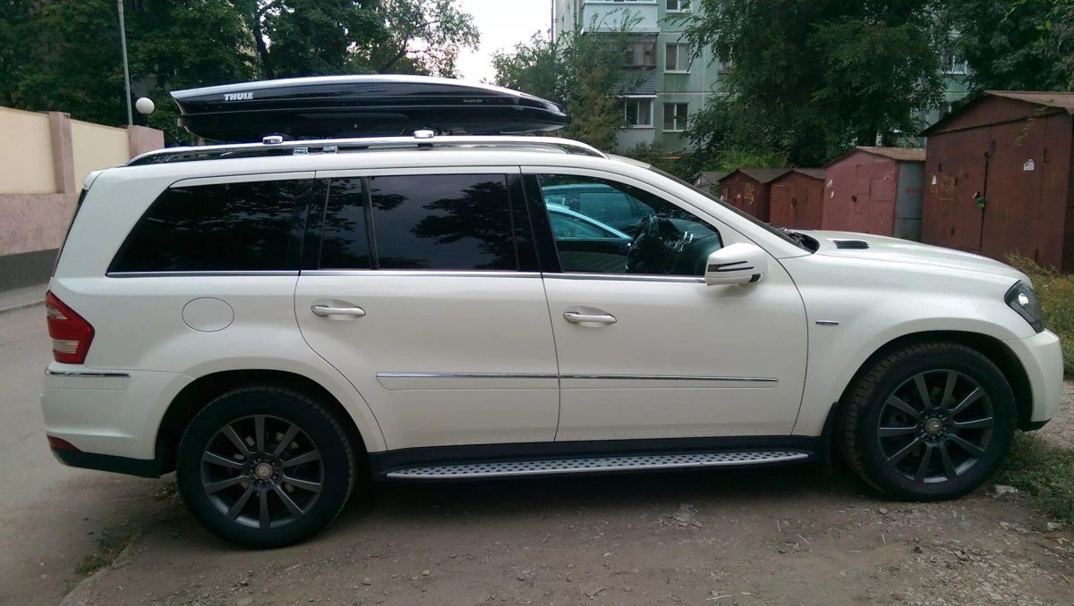 Mercedes Benz gl x166 багажник Thule