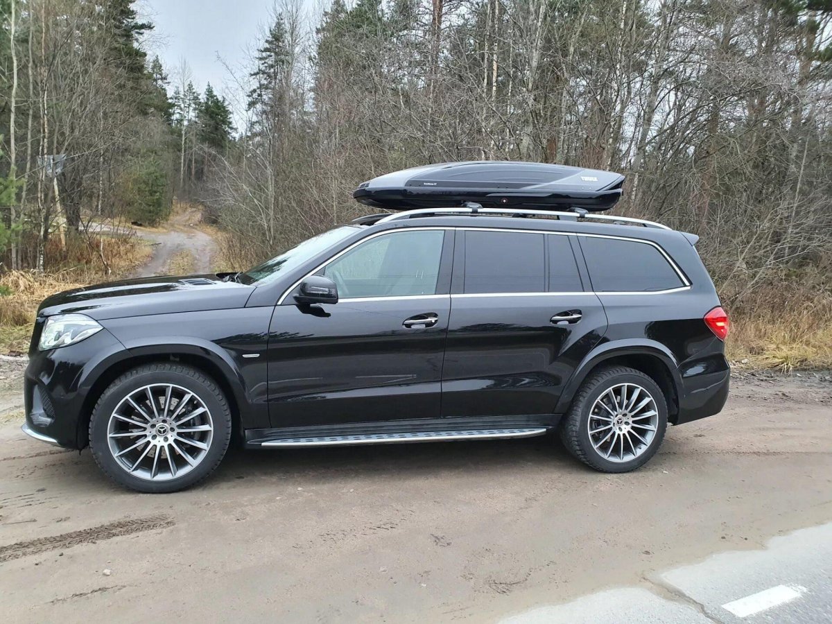 Mercedes Benz gl x166 багажник Thule