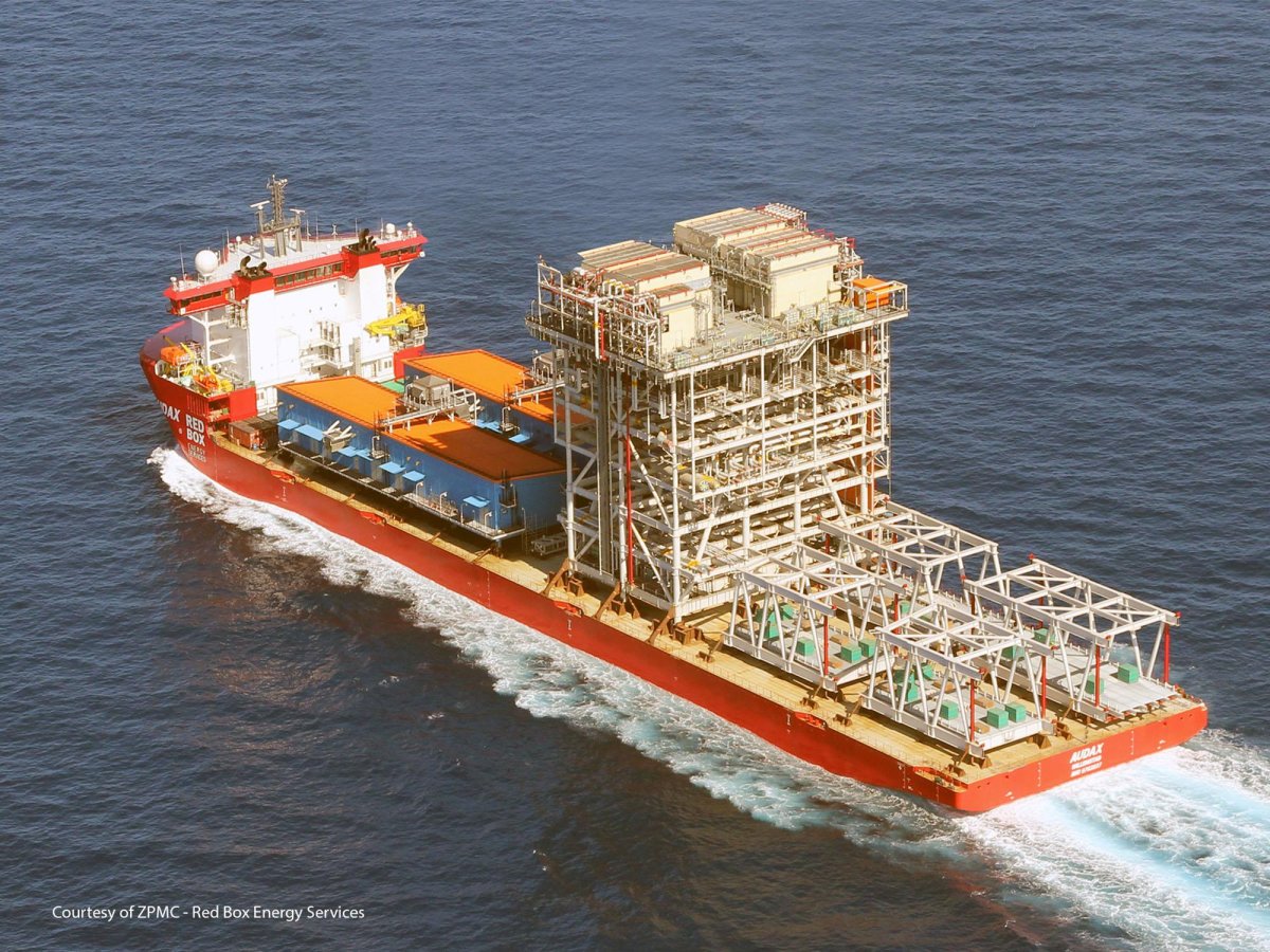 Полупогружное судно Aker Arctic