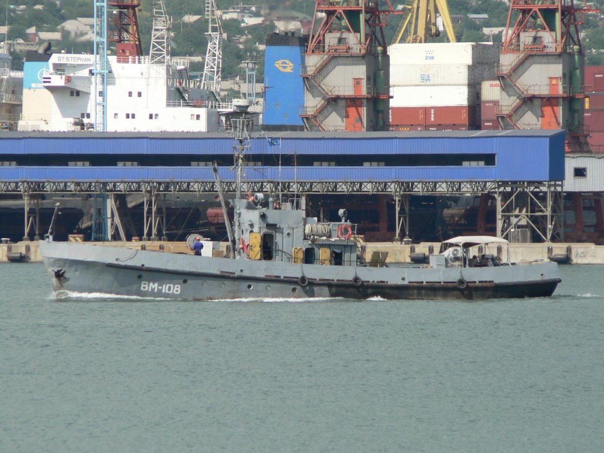 Водолазный бот ВМ пр.522