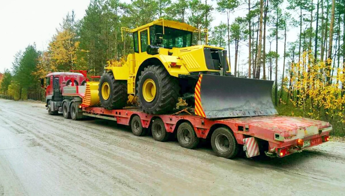 Низкорамный трал 40т КАМАЗ