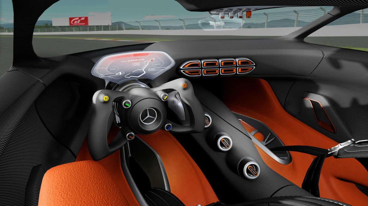 Мерседес АМГ ВИЗИОН Гран Туризмо салон