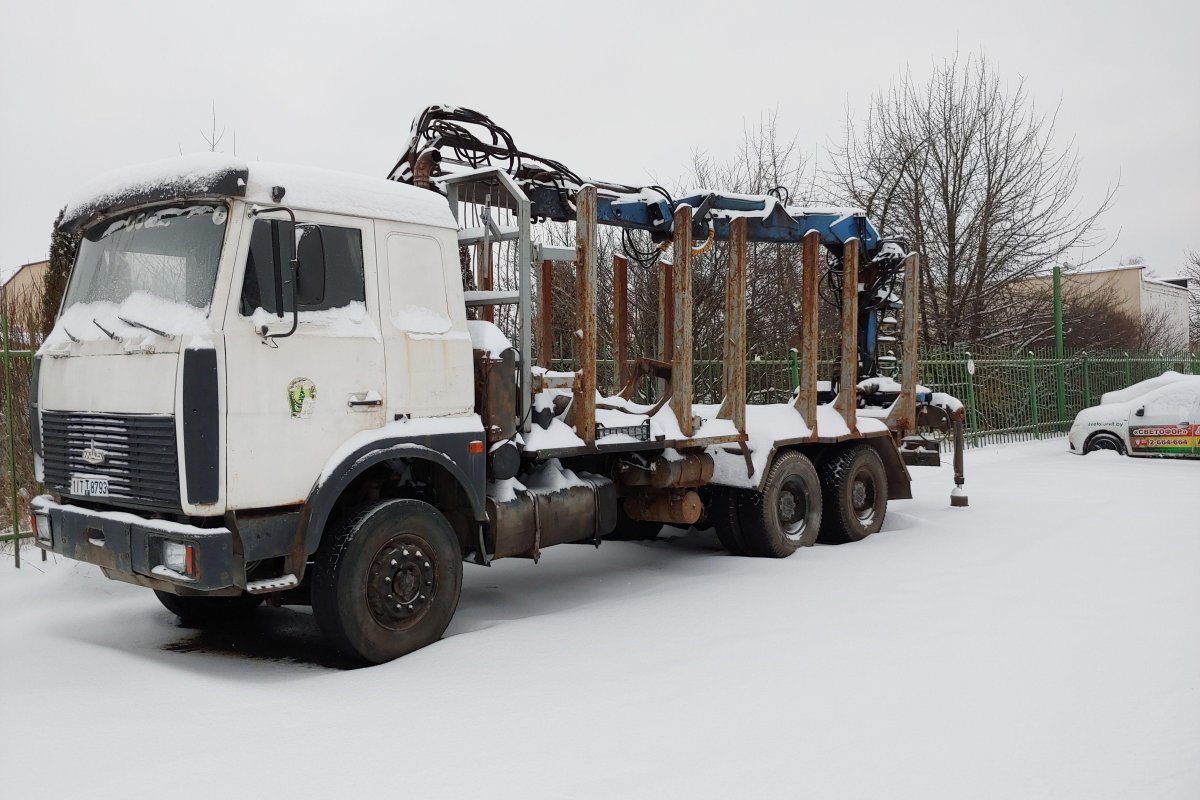 МАЗ 6303 лесовоз