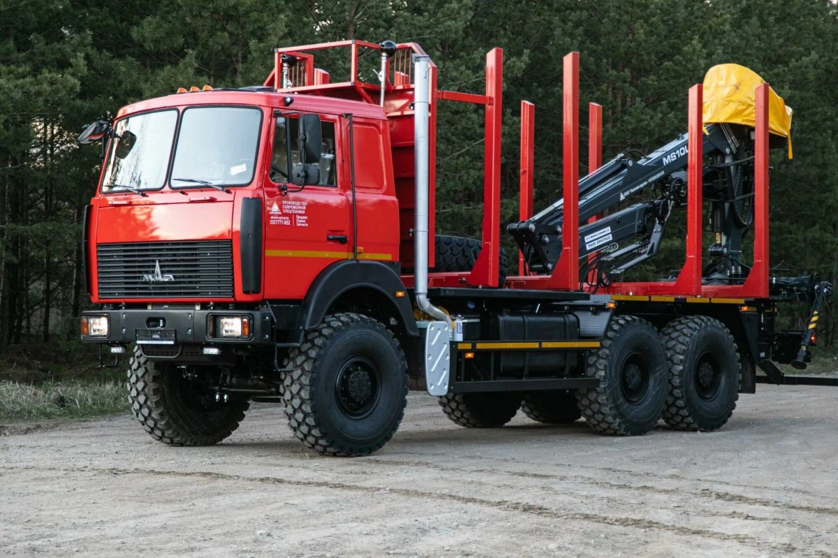 МАЗ 6317 лесовоз