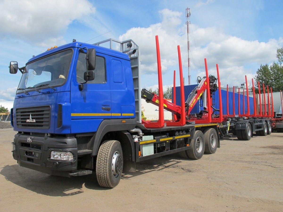 МАЗ лесовоз 631228